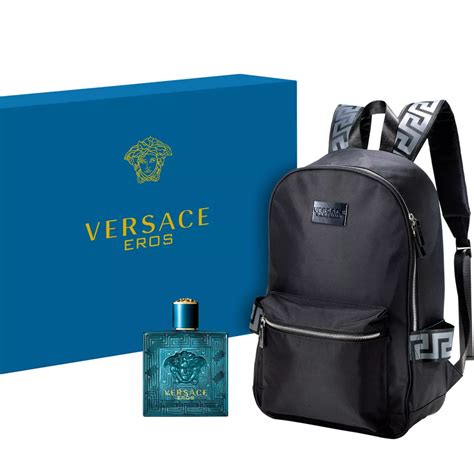 versace eros perfume with bag.